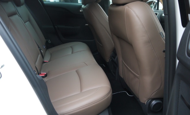 Citroen DS4 rear seating