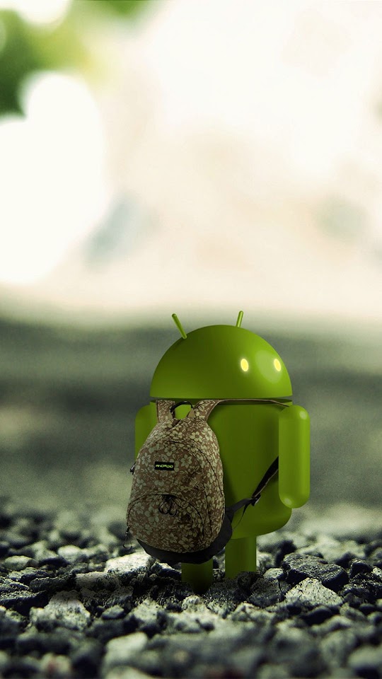 Android Robot Backpack Android Wallpaper