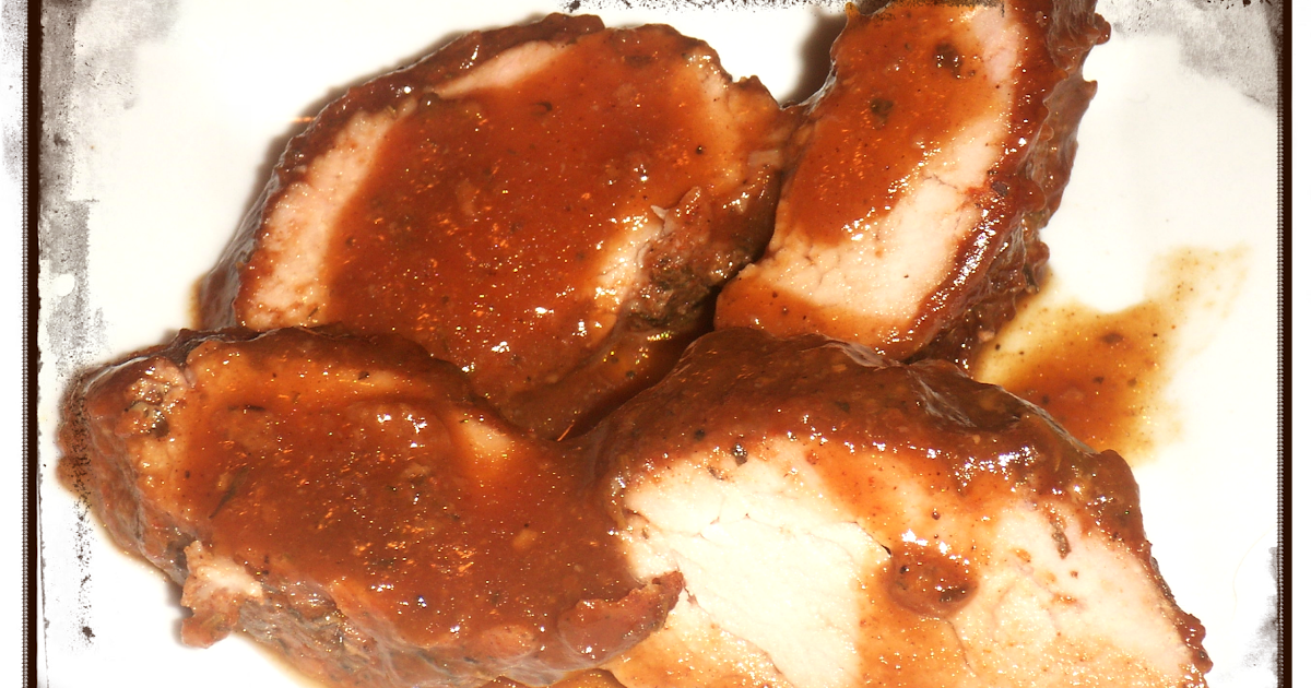 Crazy for Cookies and more Peach BBQ Pork TenderloinBlue Ribbon Winner