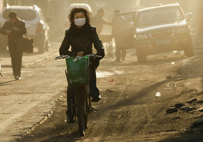 Linfen is the most polluted city - air china pollution images