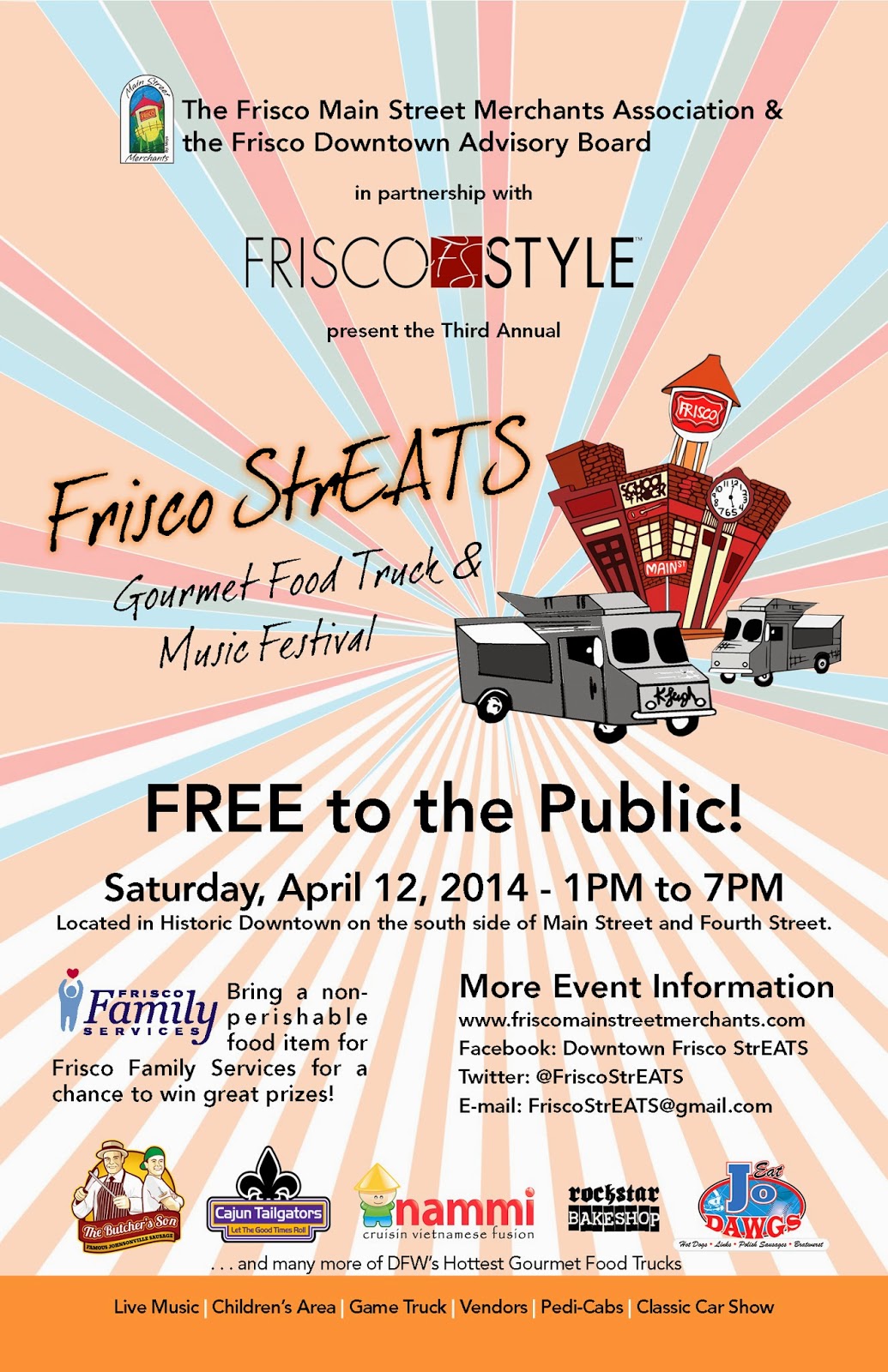 Downtown Frisco StrEATS 2014 Frisco StrEATS Food Truck And Music Festival