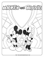 mickey mouse coloring pages mickey and minnie coloring sheets