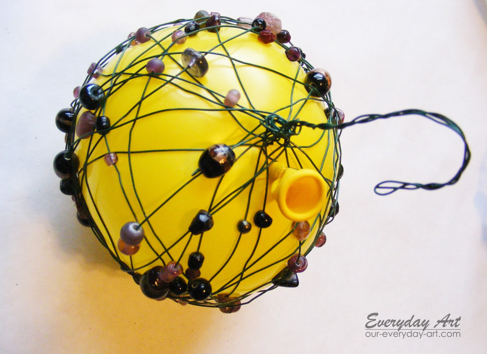 Everyday Art Wire and Bead Ornaments