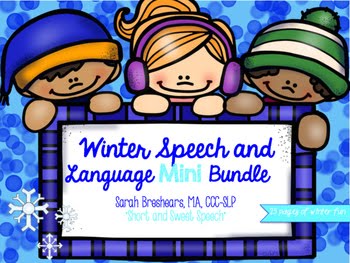 Winter Speech and Language Mini Bundle