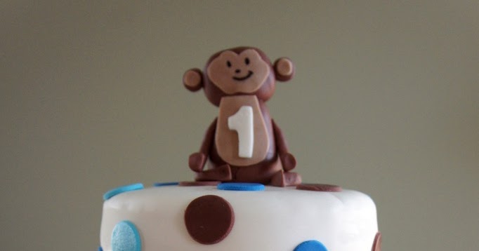 Lombardo Lagniappe: Monkey First Birthday Cake