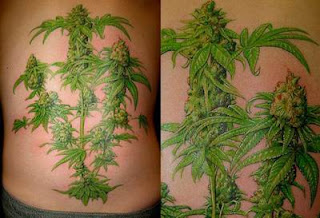 Weed Tattoos, Tattooing
