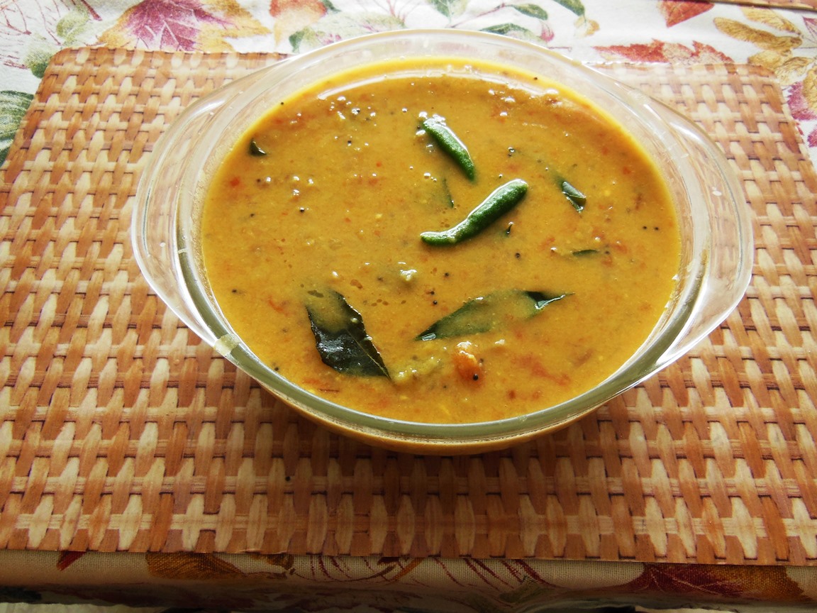 Chumkie's Kitchen Narkol Diye Dal Lentils Cooked in Coconut Milk