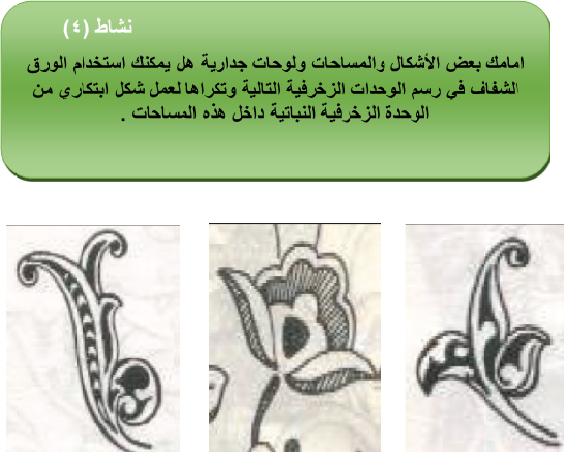 هو والقواعد التكوين عليها يقوم التوازن التي الزخرفي الزخرفيه من البنائية النظم من النظم