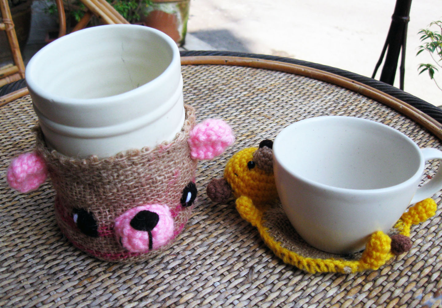 TeddyThotz CREATIVE RECYCLING with COFFEE BEAN SACK Part One