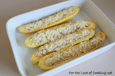 Stuffed Yellow Squash