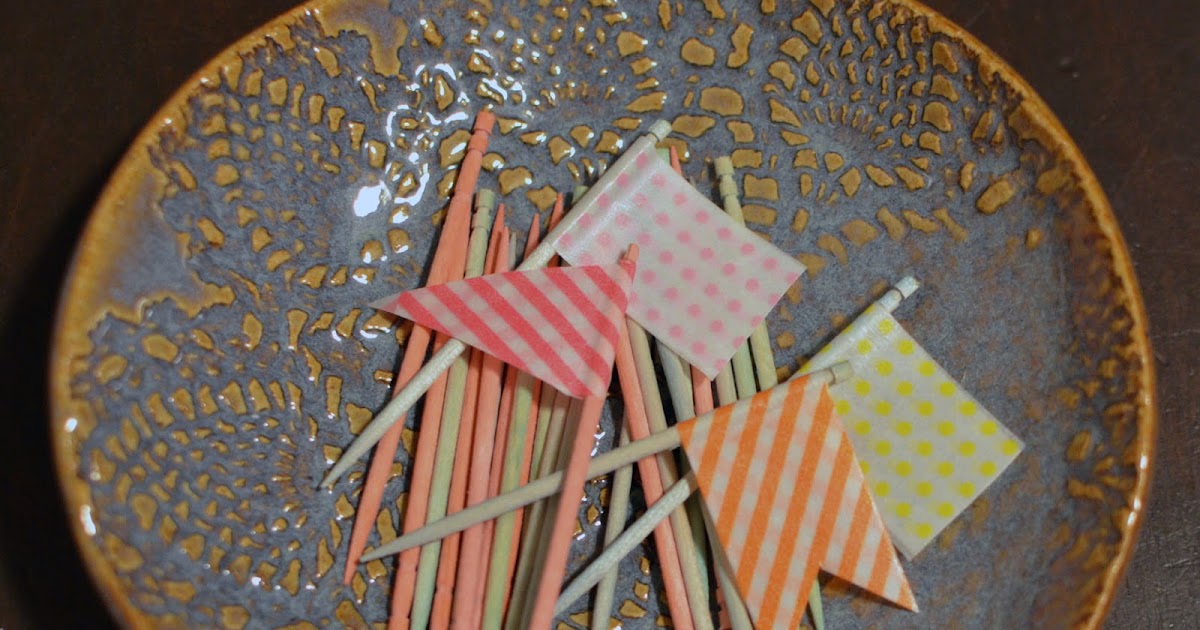 Give Peas a Chance Dyed Toothpicks and Skewers