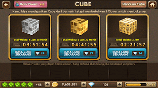 Trik Membuka dan Mendapatkan Legendary Cube Trik Membuka dan Mendapatkan Legendary Cube Get Rich Terlengkap dan Terpercaya.