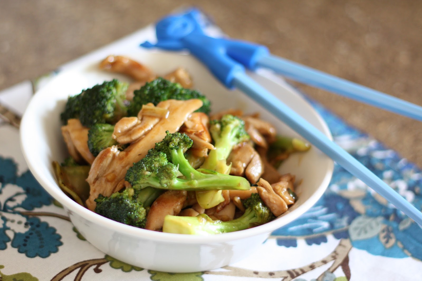 Barefeet In The Kitchen Ginger Chicken and Broccoli Stir Fry