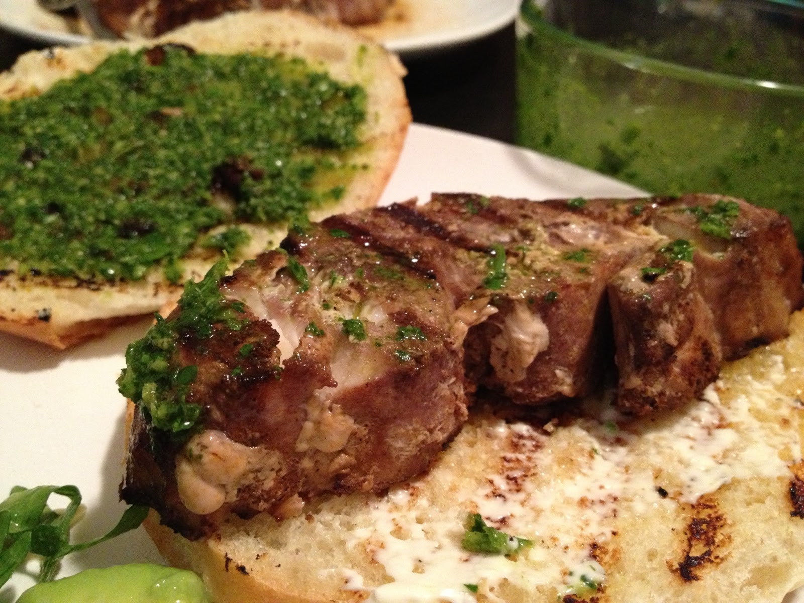 The Walking Cookbook "Swordipán" Grilled Swordfish Sandwich with