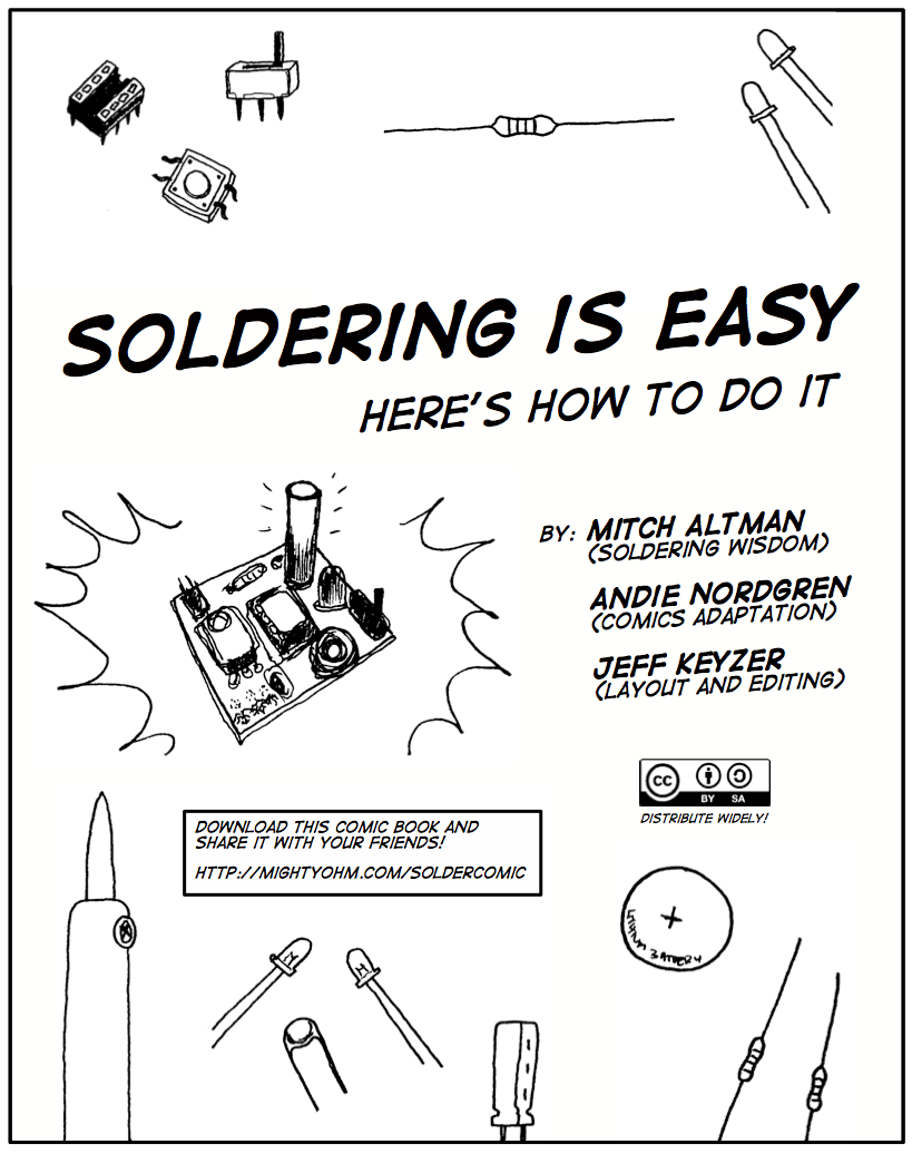 Maker Dad Mitch Altman's Soldering Guide