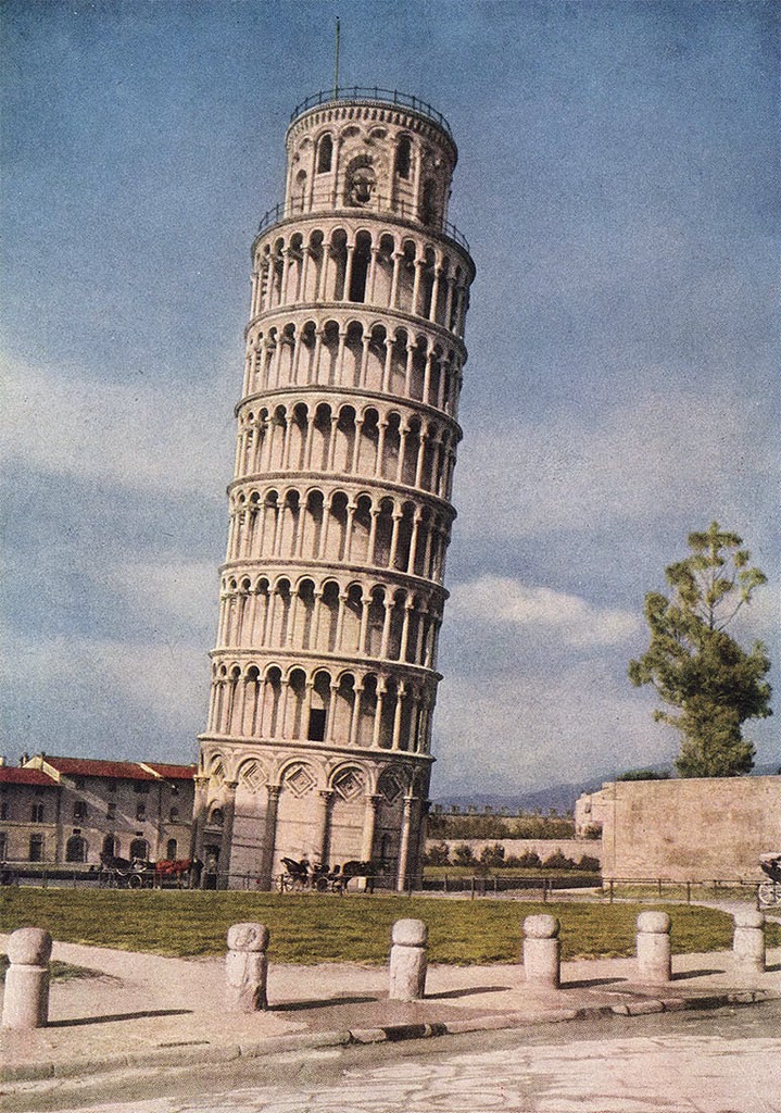 What Did  Tower of Pisa Look Like   Ago 