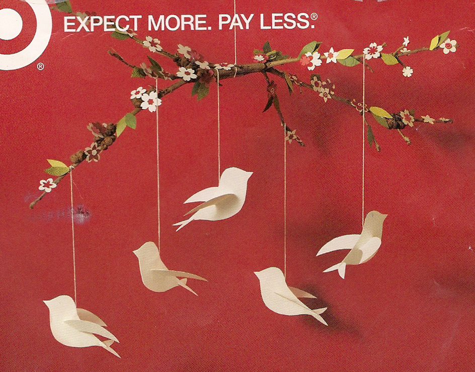 cat on a limb paper string and branches bird mobile with template