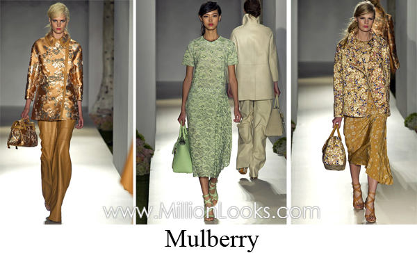 floral prints φορέματα,Mulberry