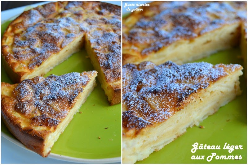 Juste Histoire De Gouter Gateau Leger Aux Pommes Recette Ww