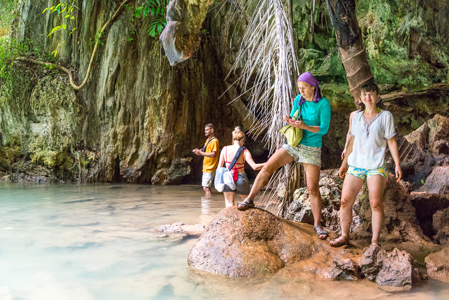 Railay. Journey to the lagoon