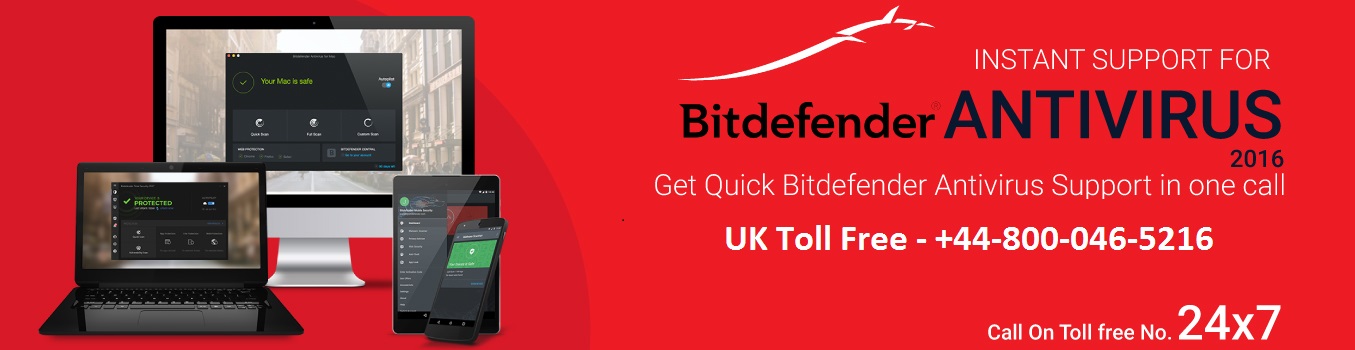 Bitdefender Tech Support Number 1-800-204-4122