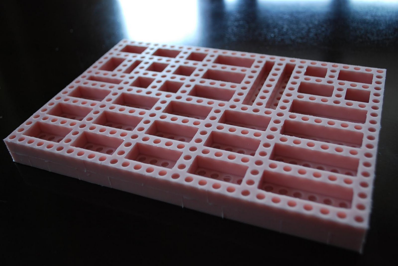 Brick Building Tray With Removable Lego Baseplate 