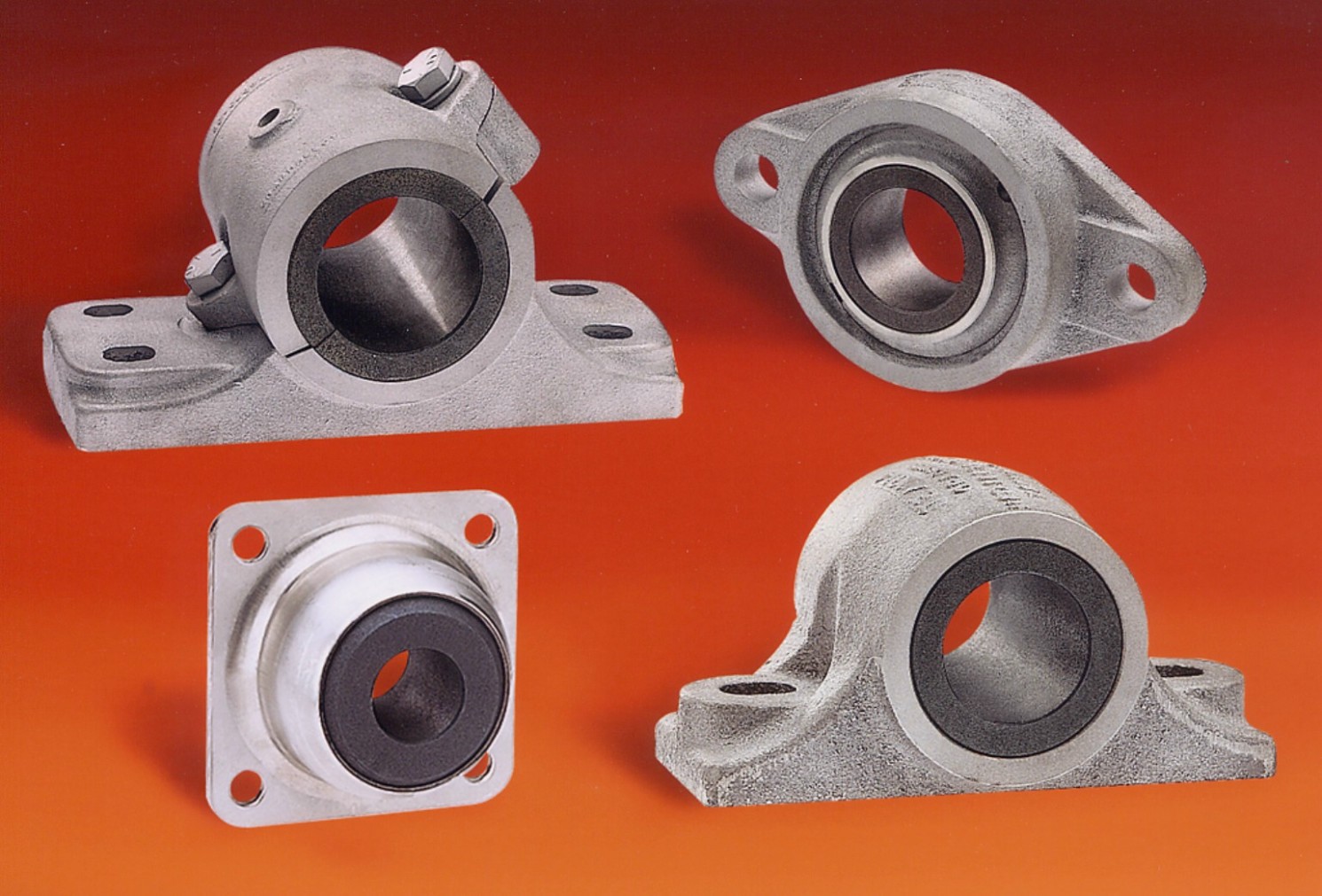 Graphite Bearings and Bushings Pillow Block Assemblies Designed for LongLife