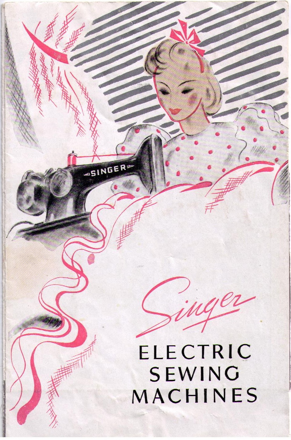 Couching thread Hidden zipper Old sewing books