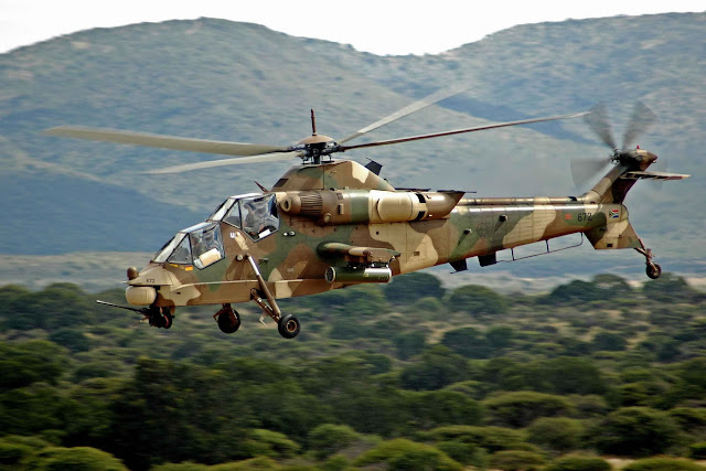 Rooivalk attack helicopter