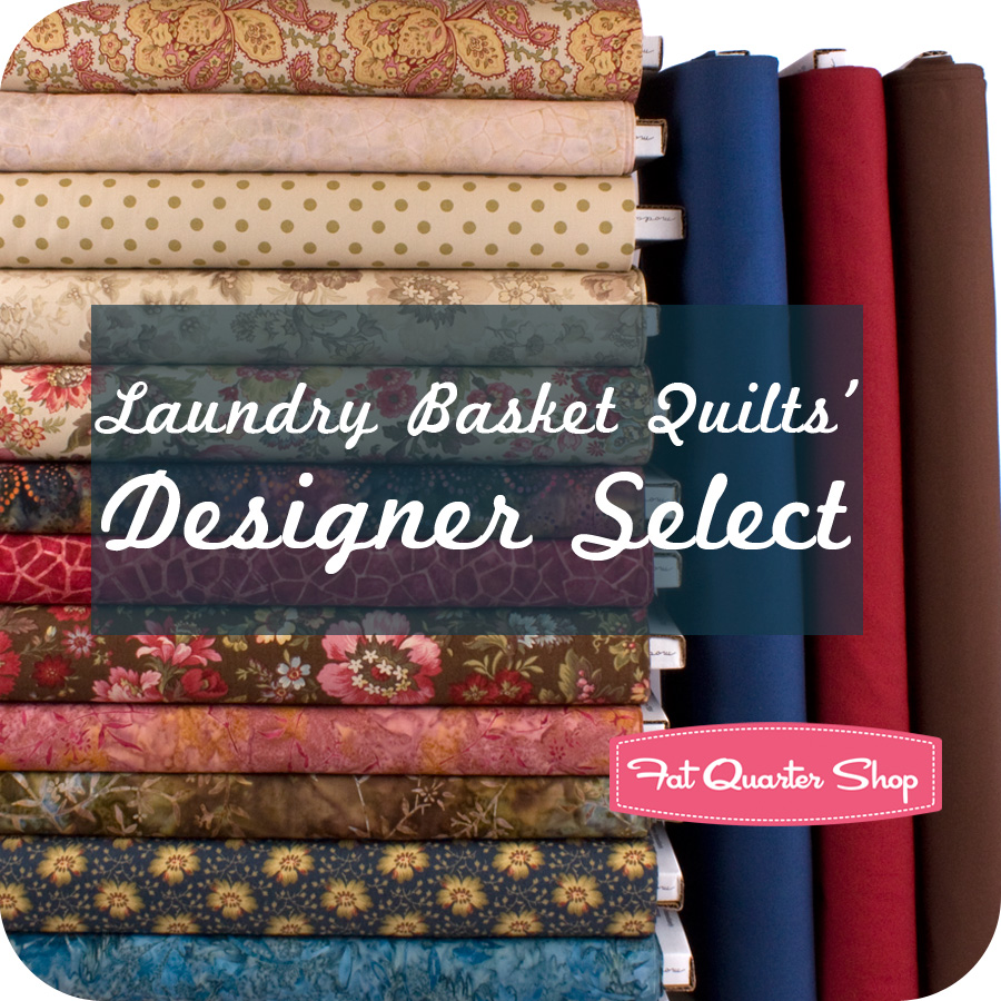 Fat Quarter Shop's Jolly Jabber Designer Select Winner Laundry Basket