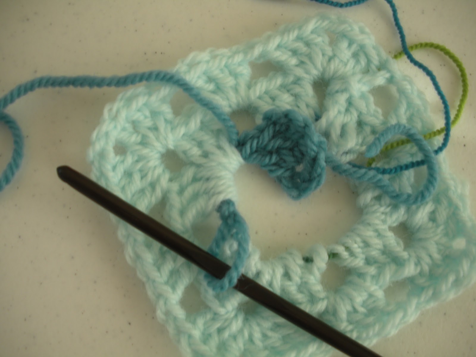 Yarn In, Yarn Out She's Come Undone! How to Repair a Granny Square