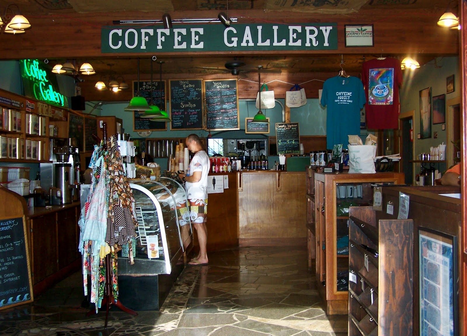 two doors down The Coffee Gallery Haleiwa, Hawaii