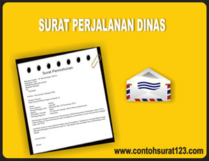 Gambar Contoh Surat Perjalanan Dinas