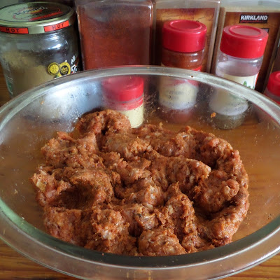 How to Make Mexican Chorizo:  A tutorial that shows you how to turn ground pork into chorizo with some fairly common spices.