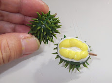 Handmade miniature Duriain