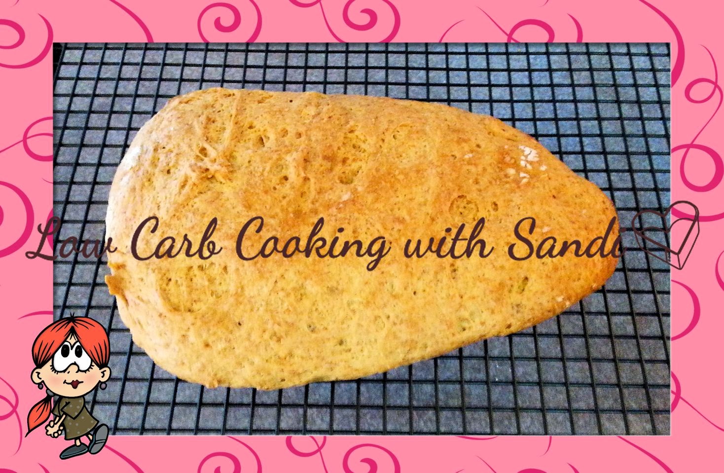 Low Carb Cooking with Sandi 3 Crusty Breads (NO KNEAD)