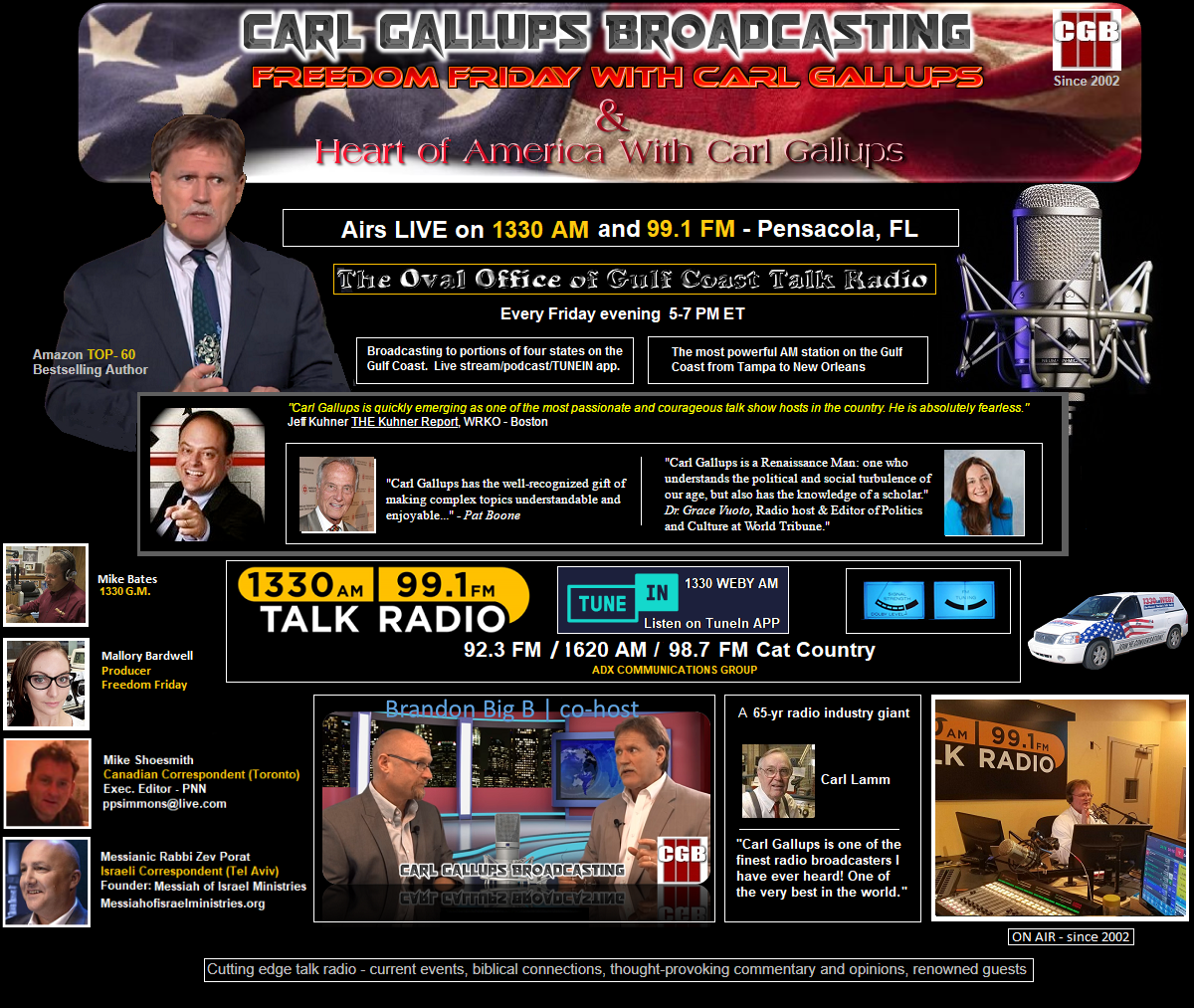 Freedom Friday With Carl Gallups | Carl Gallups Broadcasting