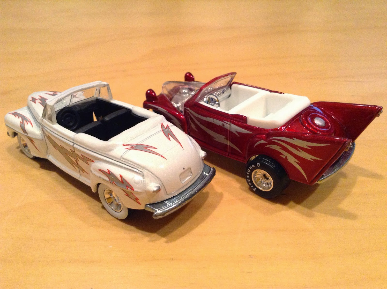 Julian's Hot Wheels Blog Greased Lightning 1948 Ford Deluxe (Both HW