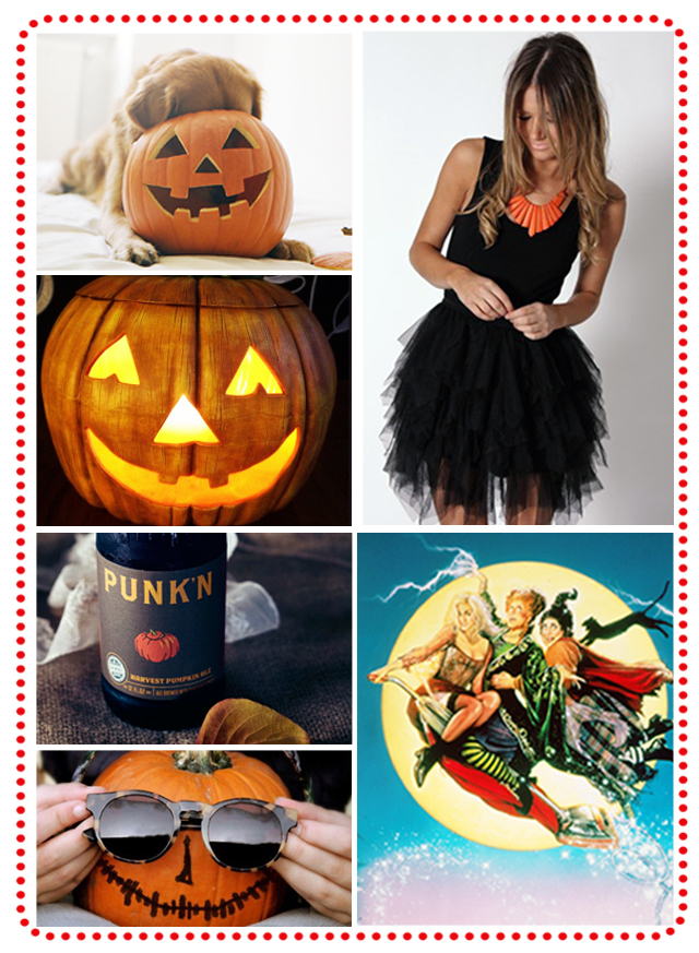 Halloween, Inspiration Board, Orange, Black, Fall 