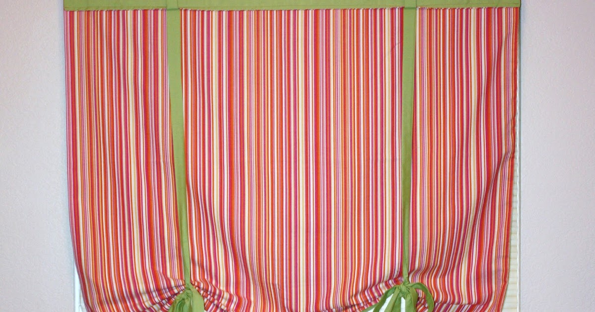 Custom Curtain from a Flat Sheet