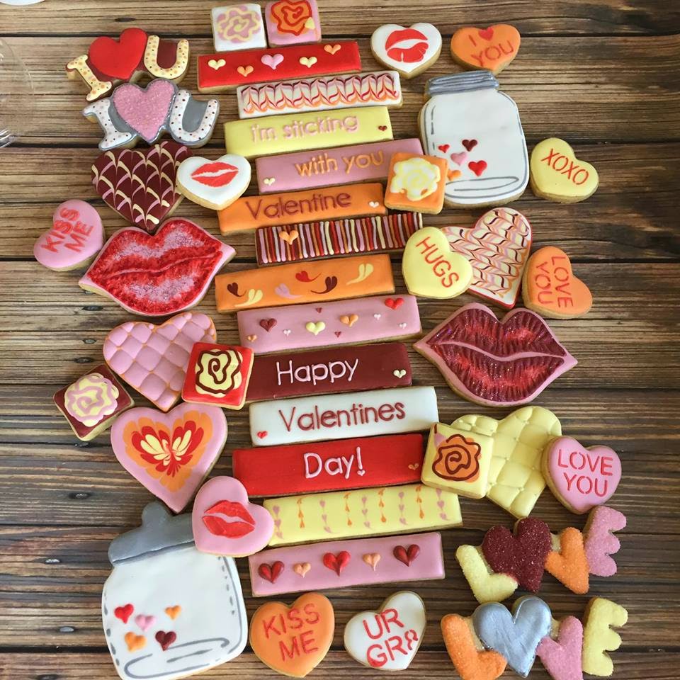 Sweet Shop Natalie Valentines Cookies 2015