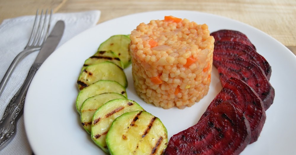 Biochimist La Cratita Cuscus cu legume la grill