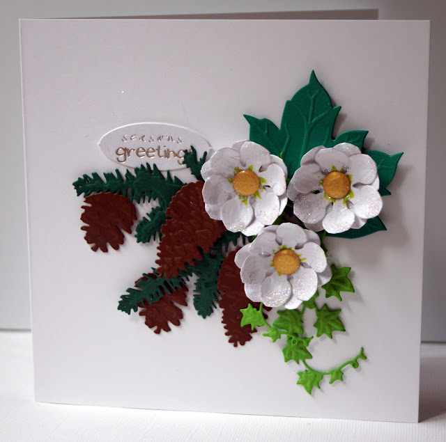 Onions and Paper Christmas Roses