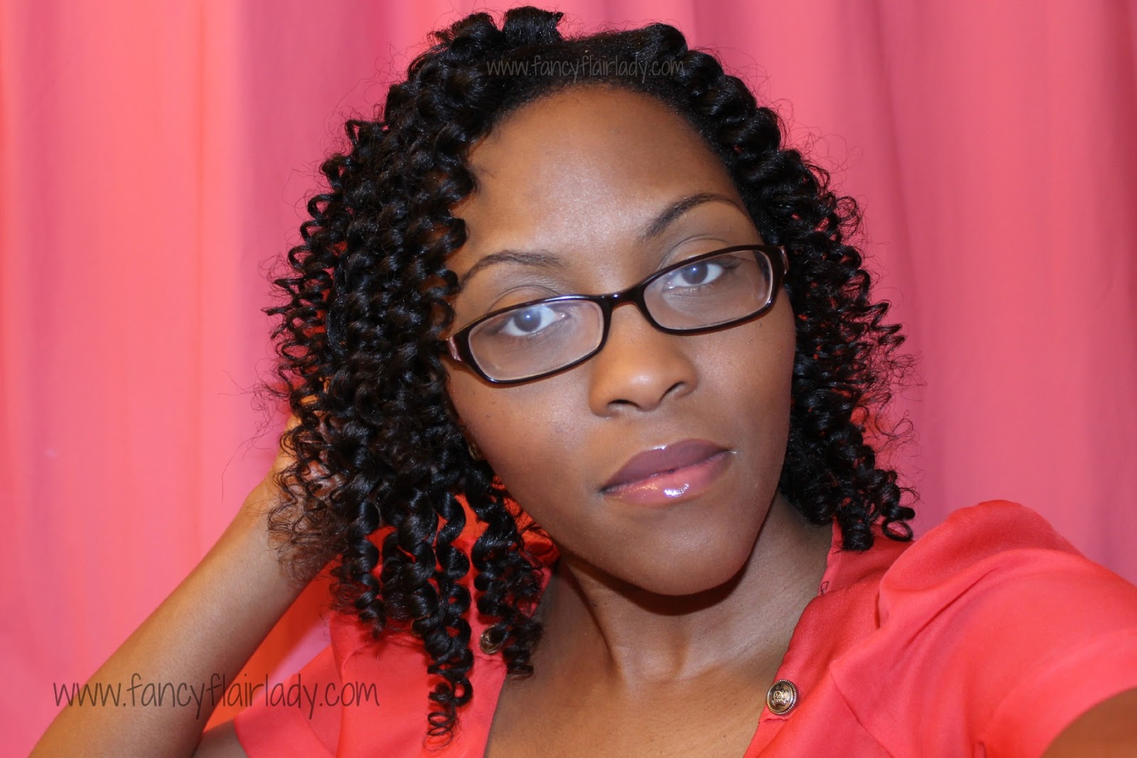 Flexi Rod Set On Short Natural Hair Flexi Rod Set On Short Natural Hair