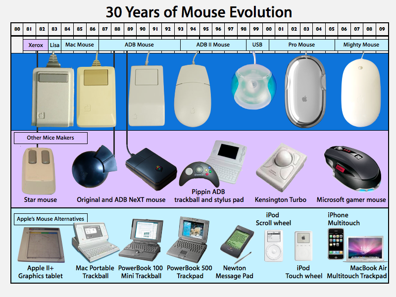 El Mouse Evolución del mouse