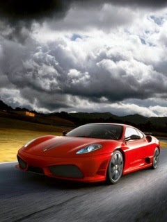 Red Car Mobile Wallpaper