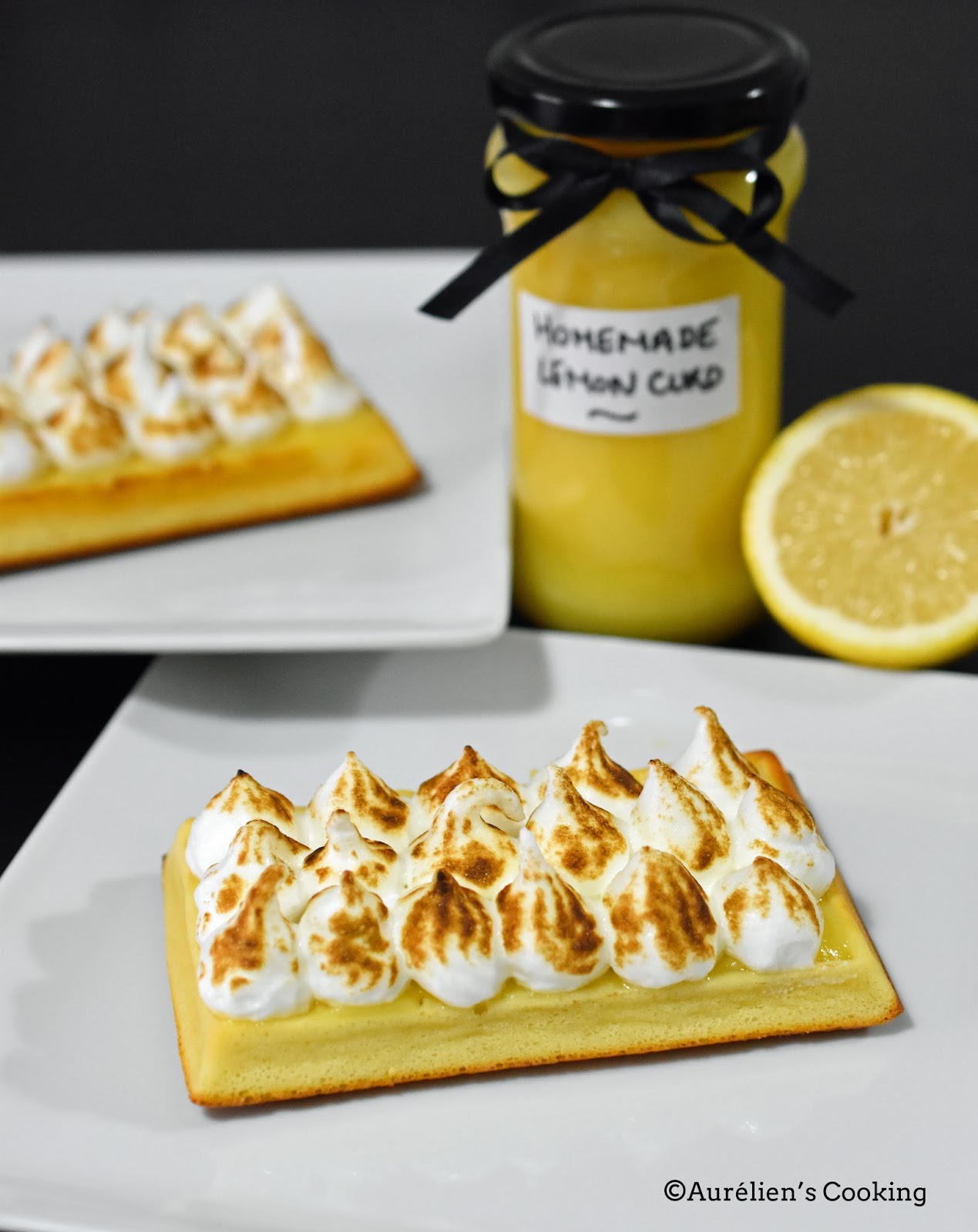 Aurelien S Cooking Gaufres Au Citron Meringue Recette Tupperware