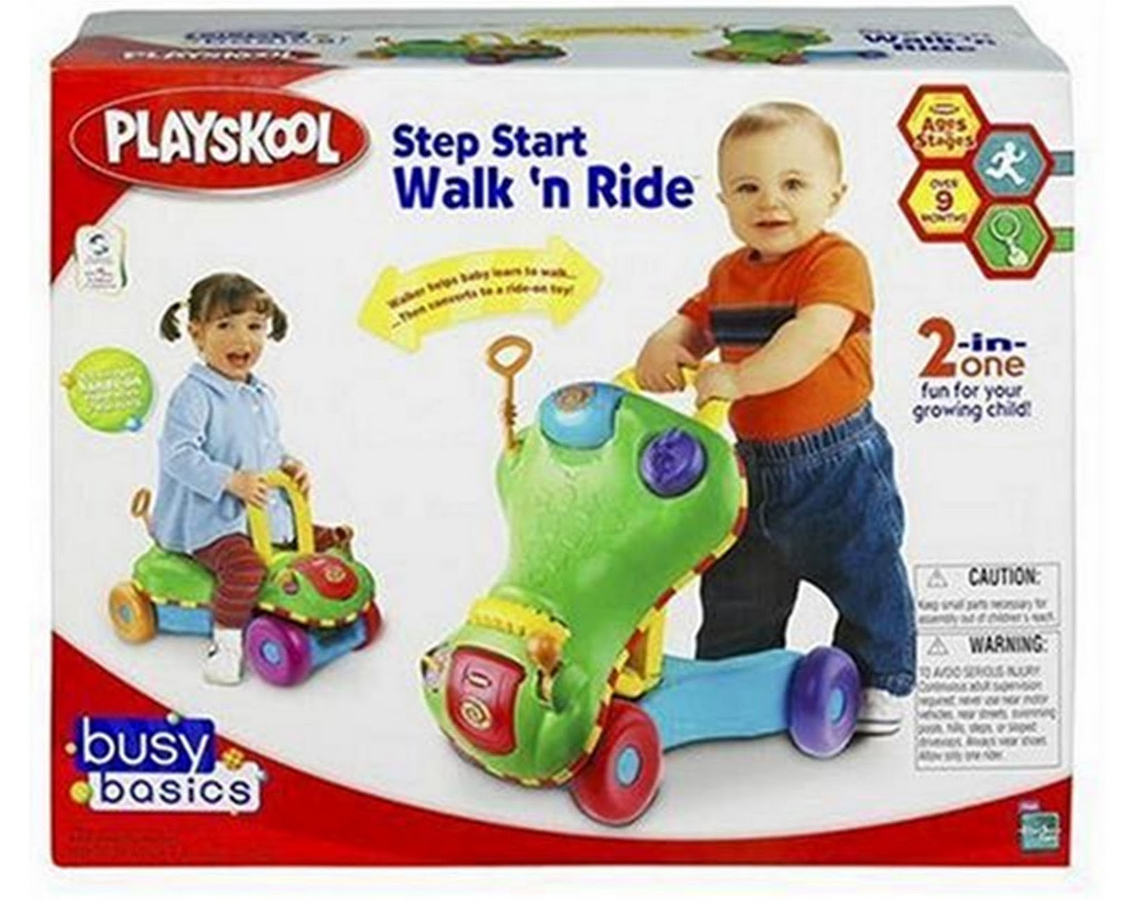 playskool push and ride
