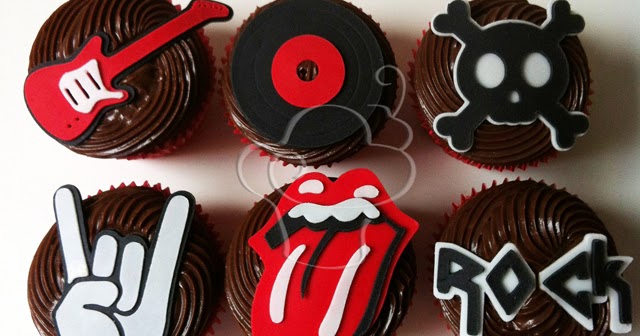 Rock And Roll Cupcakes 