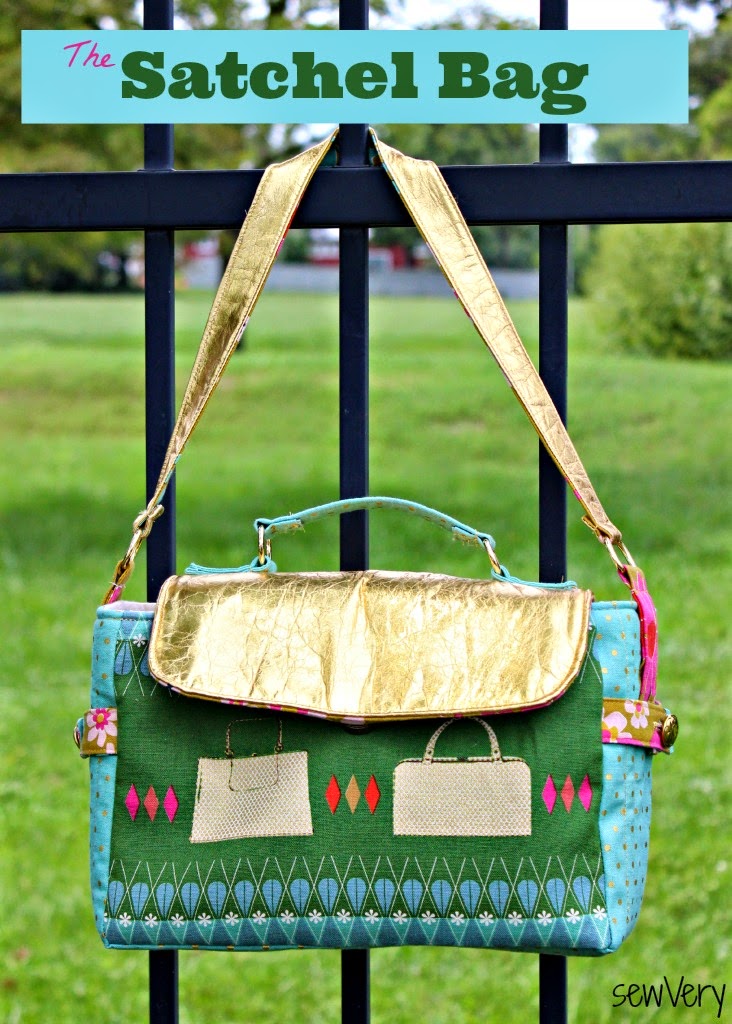 sewVery The Satchel Bag for Selfish Sewing Week